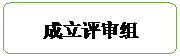 流程图: 可选过程: 成立评审组